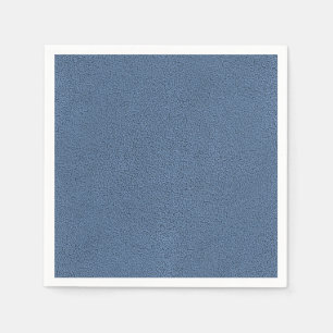 Der Blick von gemütlich Slate blaue Serviette