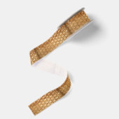 Der Blick von Lack WeidenBasketweave Ripsband (Rückseite)