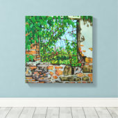 Der Blick von Lizard 2008 Leinwanddruck (Insitu (Holzboden))