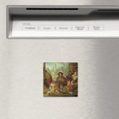 Der Blinde Hurdy Gurdy-Spieler Magnet (In Situ (Geschirrspüler))