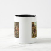 Der blinde Hurdy Gurdy Spieler Tasse (Zentrum)