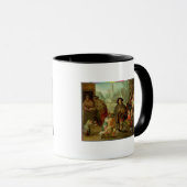 Der blinde Hurdy Gurdy Spieler Tasse (VorderseiteRechts)