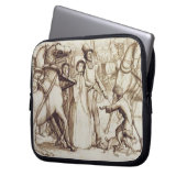 Der blinde Mann, 1853 (Stift, Tinte, Wäsche und Laptopschutzhülle (Vorderseite Links)