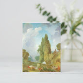 Der blinde Mann Postkarte (Stehend Vorderseite)