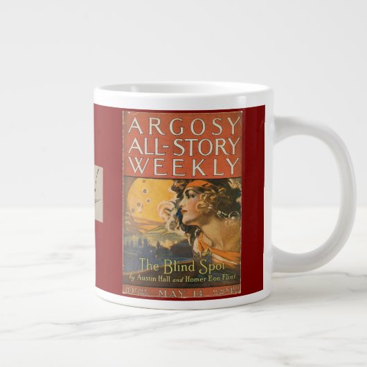 Der Blinde Ort - PJ Monahan Jumbo-Tasse (Rechts)