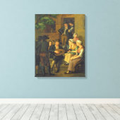 Der Blinde Sänger, 1828 Leinwanddruck (Insitu (Holzboden))