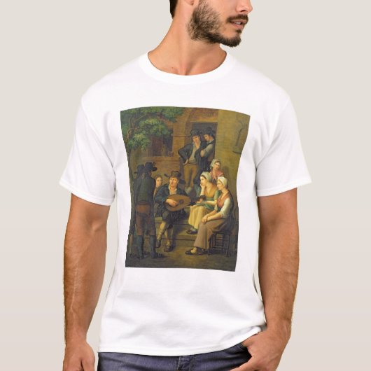 Der blinde Sänger, 1828 T-Shirt (Vorderseite)