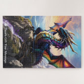 Der blinder Drache Puzzle (Horizontal)