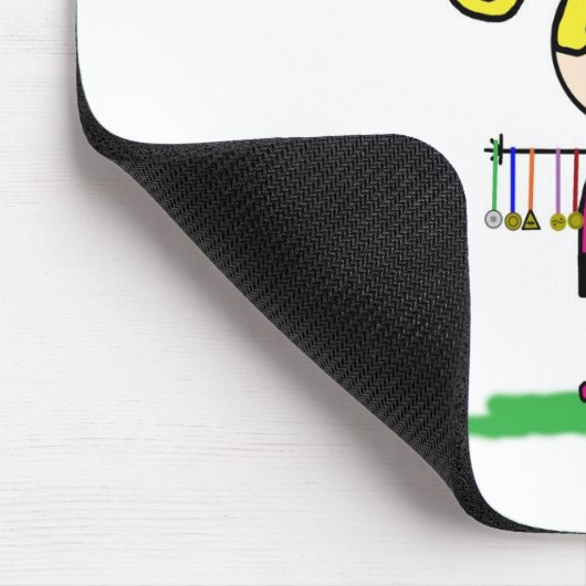 Der Bling des Läufers Mousepad (Ecke)