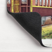 Der Blitz ausdrücklich Mousepad (Ecke)