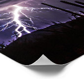 Der Blitz hat angefangen Poster (Ecke)