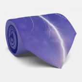 Der Blitz-Muster-Bindungen der Männer Krawatte (Gerollt)