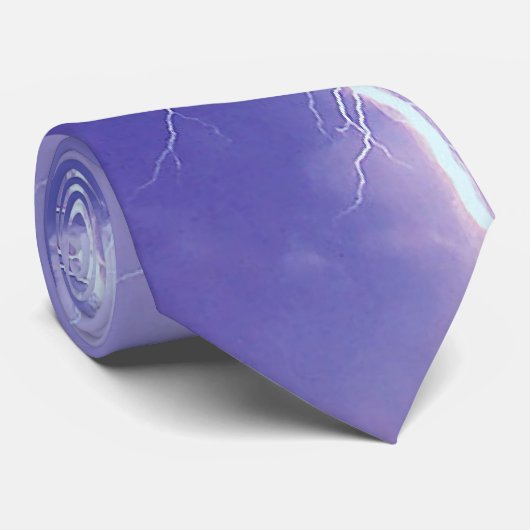 Der Blitz-Muster der Männer Krawatte (Gerollt)