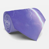 Der Blitz-Muster der Männer Krawatte (Gerollt)