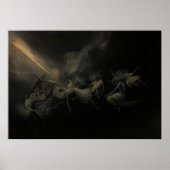 Der Blitz schlug eine Hexenherde, überarbeitete si Poster (Vorne)