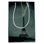 Der Blitz trifft auf den Eiffelturm Mittlere Geschenktüte (Vorderseite)
