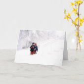 Der Blizzard der Kinder Karte (Gelbe Blume)