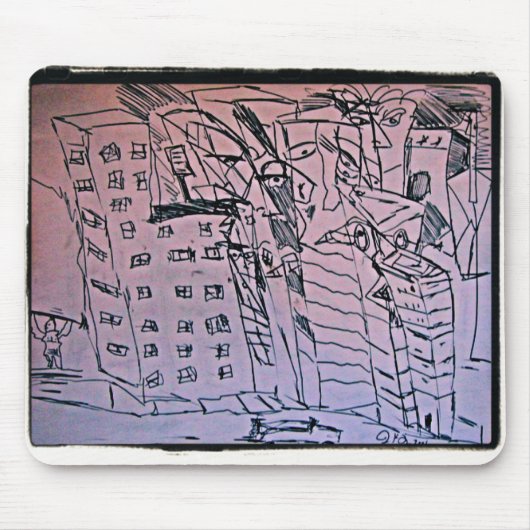 DER BLOCK MOUSEPAD (Vorne)