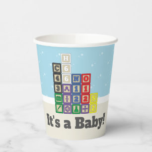 Der "Blocks Paper Cup" des zukünftigen Chemisten Pappbecher