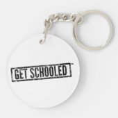 Der BlogU Schlüsselanhänger (Rückseite)