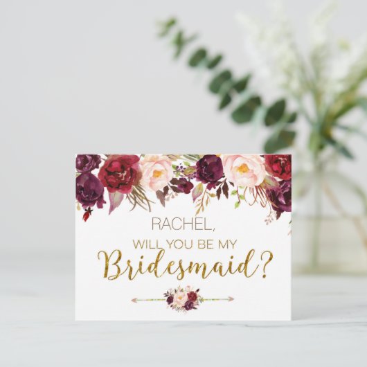 Der blorale Herbst wird meine überhändische Karte  (Stehend Vorderseite)