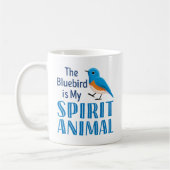 Der Bluebird ist mein Geisttier Kaffeetasse (Links)