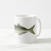 Der Bluefish-Anglertasse Kaffeetasse (VorderseiteRechts)