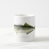 Der Bluefish-Anglertasse Kaffeetasse (Mittel)