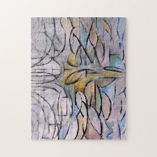 Der blühende Apfelbaum - Piet Mondrian - Puzzle (Vertikal)