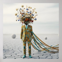 Der blühende Geist: Surrealistische florale Wüsten