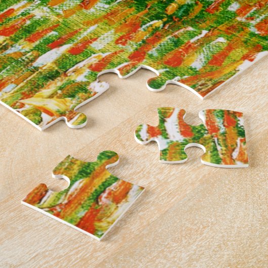 Der blühende Obstgarten (1888) Vincent Van Gogh Puzzle (Seite)