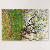 Der blühende Obstgarten (1888) Vincent Van Gogh Puzzle (Horizontal)