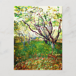 Der blühende Obstgarten (1888) von Vincent Van Gog Postkarte