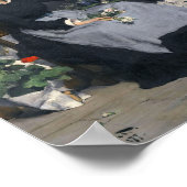 Der Blume-Händler | Victor Gabriel Gilbert Poster (Ecke)