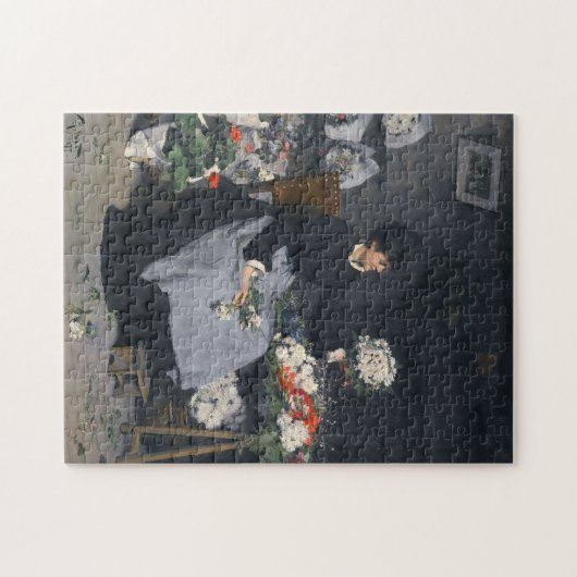 Der Blume-Händler | Victor Gabriel Gilbert Puzzle (Horizontal)