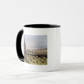 Der Blumen-Markt, 1832 Tasse (Vorderseite Links)