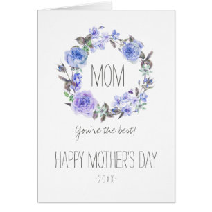 Der Blumen Tag der Mutter des lila