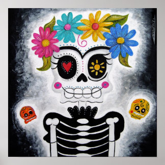 Der Blumendruck Poster