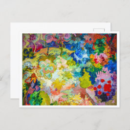 Der Blumengarten | Carl Lohse | Postkarte