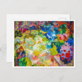 Der Blumengarten | Carl Lohse | Postkarte (Vorne/Hinten)