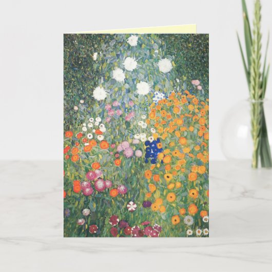 Der Blumengarten Karte (Vorderseite)