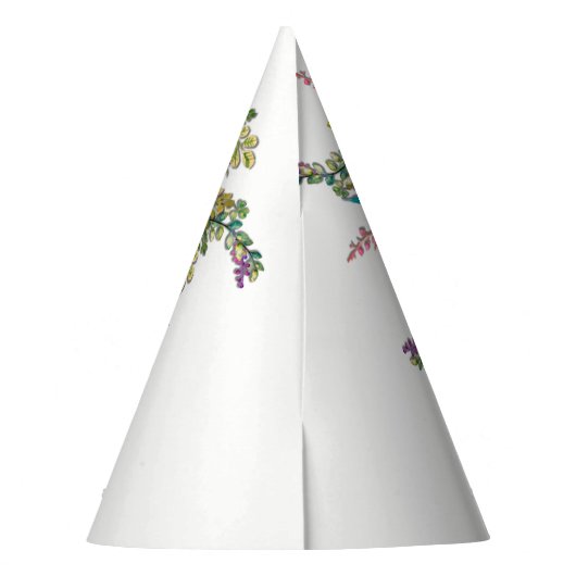 Der Blumengarten Partyhütchen (Rückseite)