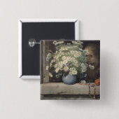 Der Blumenstrauß von Margueritas, 1866 Button (Vorne & Hinten)