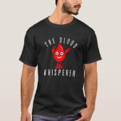 Der Blutflüsterer spendet Blutspender T-Shirt (Vorderseite)