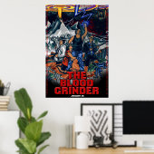 Der Blutschleifer - ein theatrisches Blatt Poster (Heimbüro)