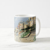 Der Boardwalk von Claude Monet in Trouville Kaffeetasse (VorderseiteRechts)