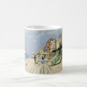 Der Boardwalk von Claude Monet in Trouville Kaffeetasse (Mittel)