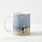 Der Boardwalk von Claude Monet in Trouville Kaffeetasse (Links)