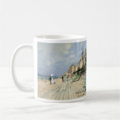 Der Boardwalk von Claude Monet in Trouville Kaffeetasse (Links)