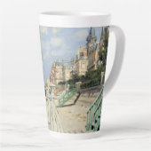 Der Boardwalk von Claude Monet in Trouville Milchtasse (Rechte Ecke)